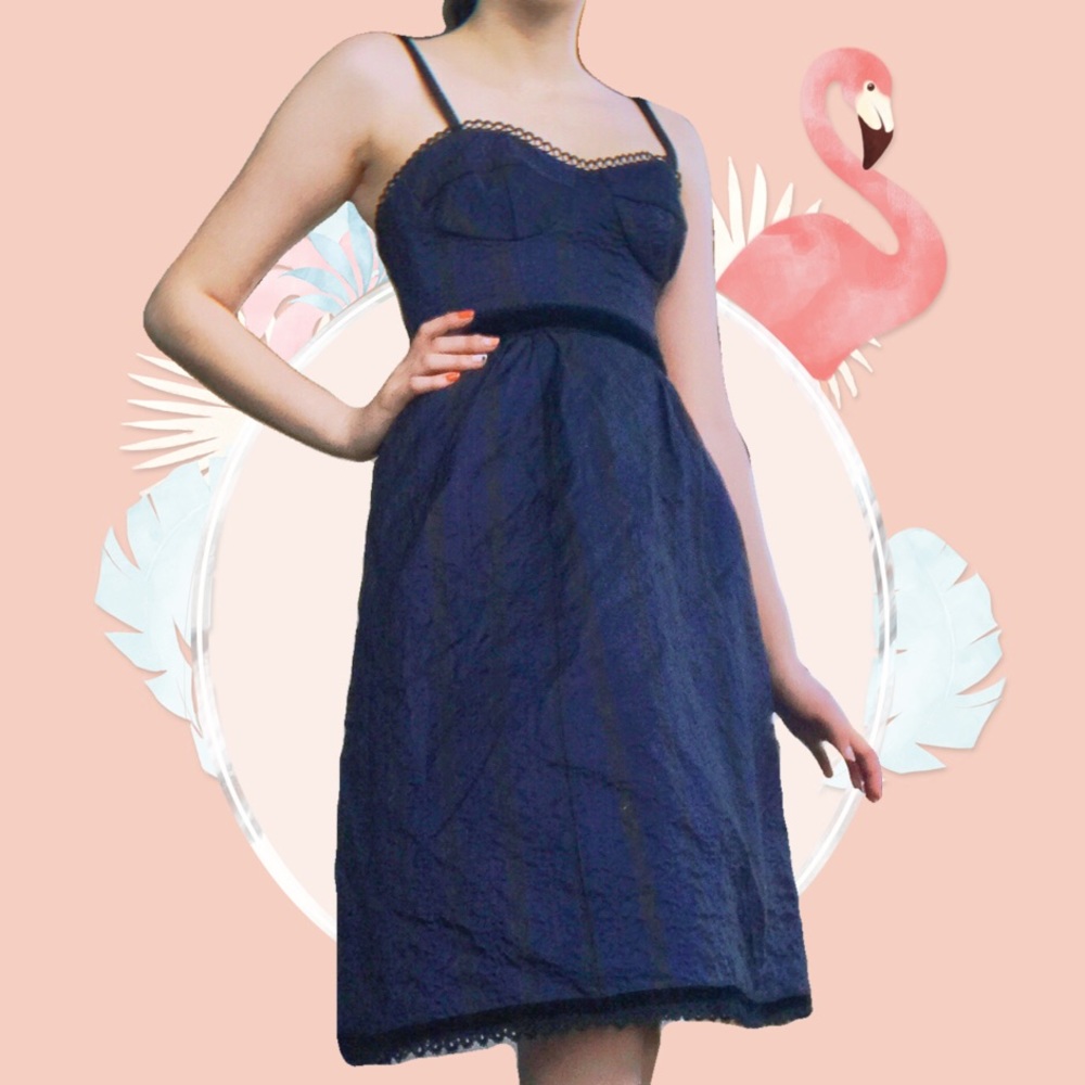 Nanette Lepore Blue Dress